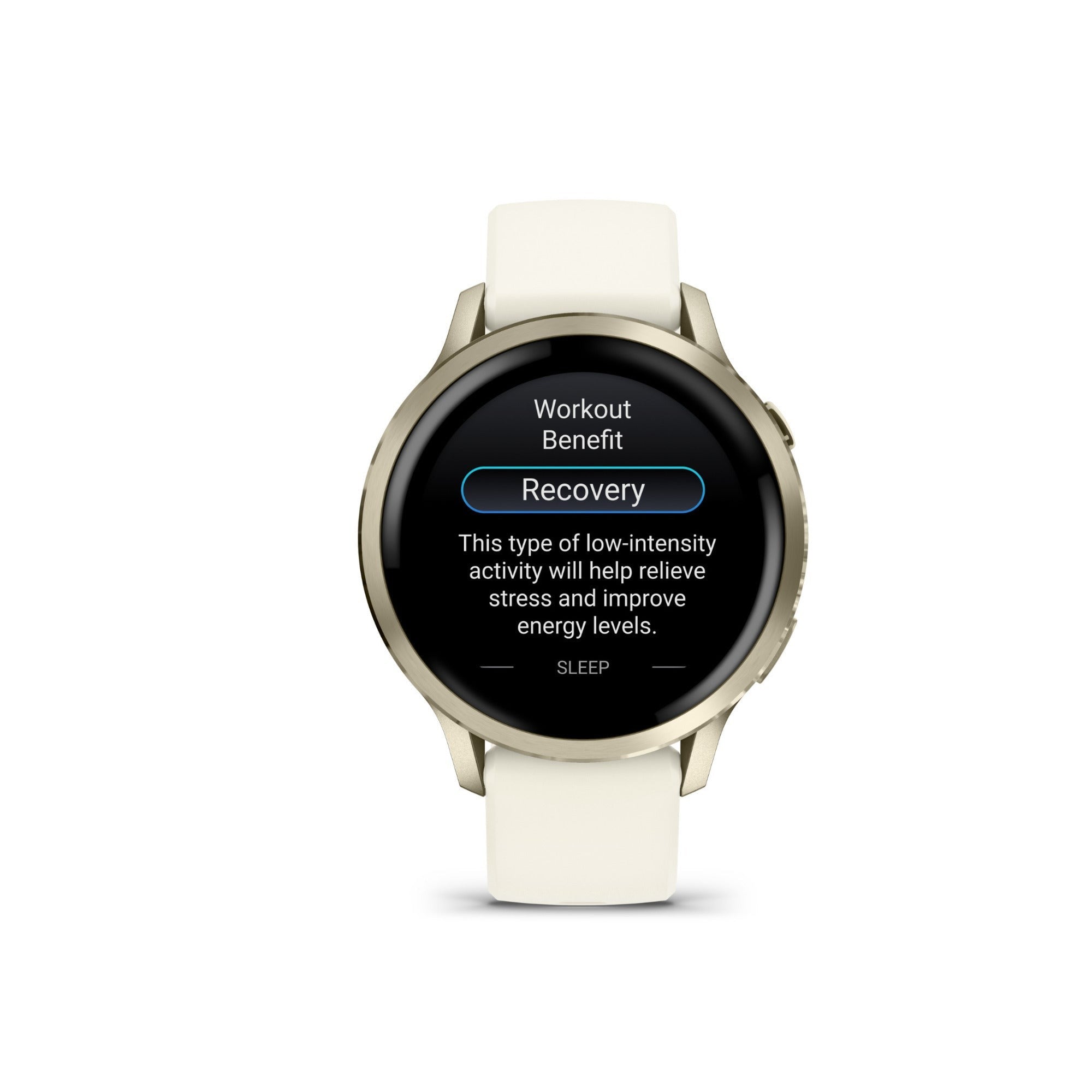 Garmin Venu 4 Smartwatch (Lunar Gold/Bone)