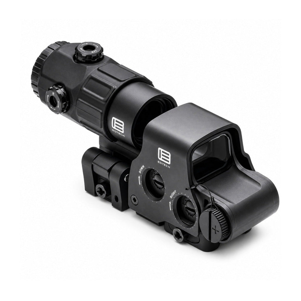 EoTech Complete system: EXPS3-4 HWS, G45 magnifier with QD switch-to-side mount