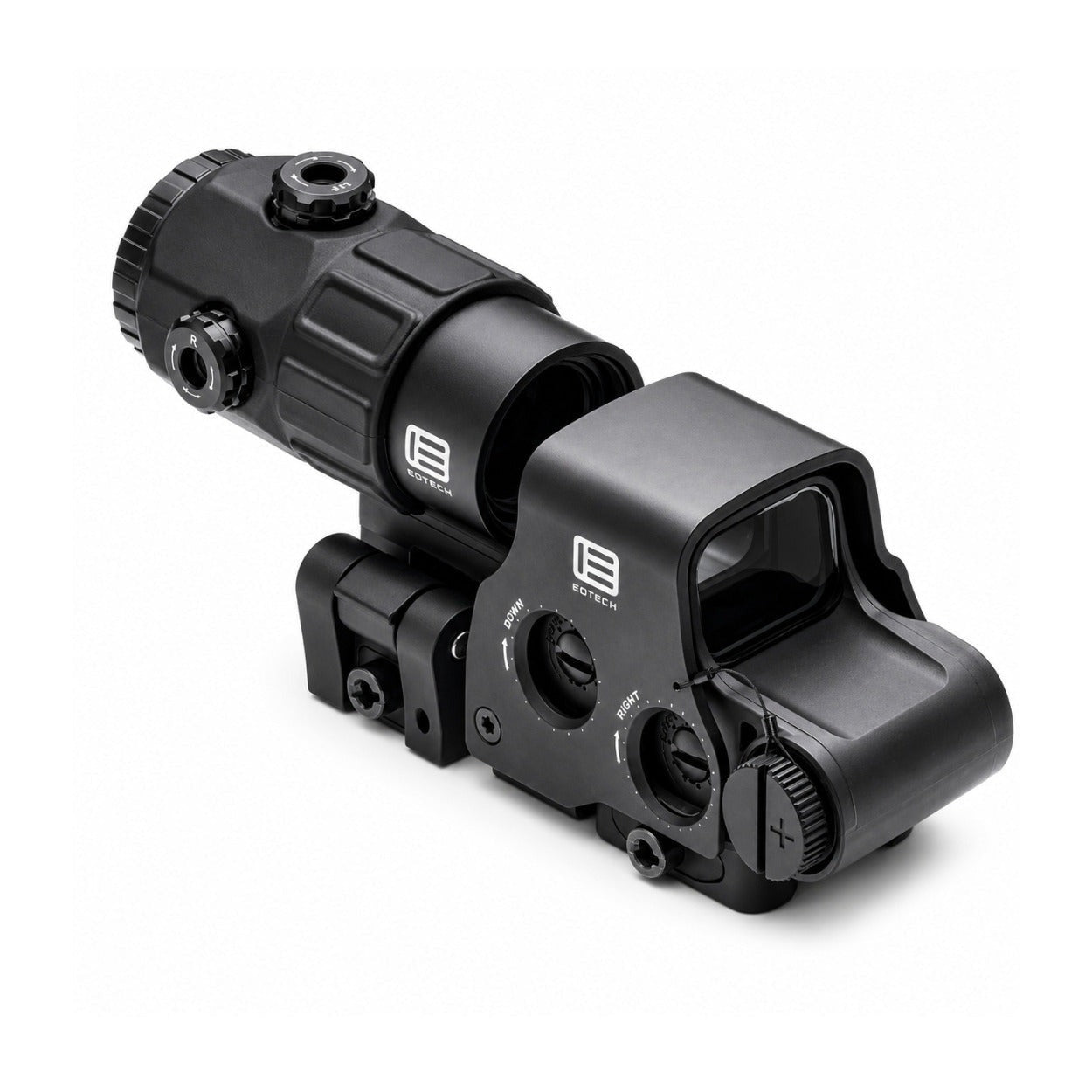 EoTech Complete system: EXPS3-4 HWS, G45 magnifier with QD switch-to-side mount