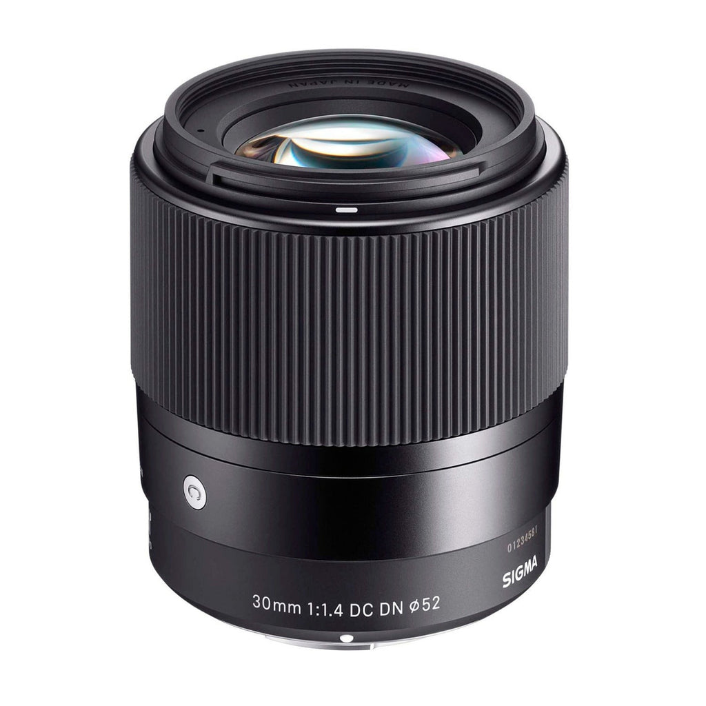 Sigma 30mm f/1.4 DC DN Contemporary Prime Lens for Sony E-Mount 64GB Bundle