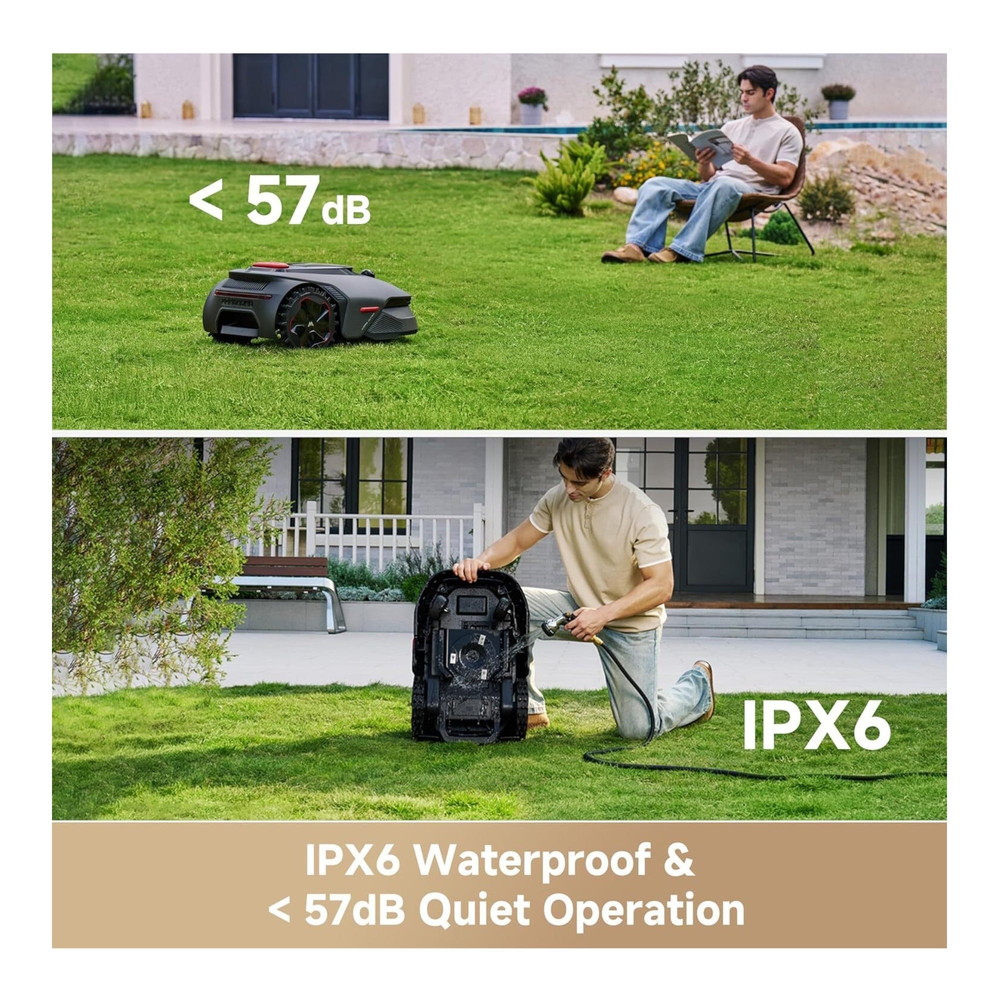 MOVA LiDAX Ultra 1000 Robot Lawn Mower - 360 3D LiDAR w/ AI Vision Auto-Mapping