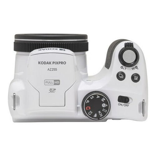 Kodak PIXPRO AZ255 Astro Zoom 16MP Digital Camera (White)