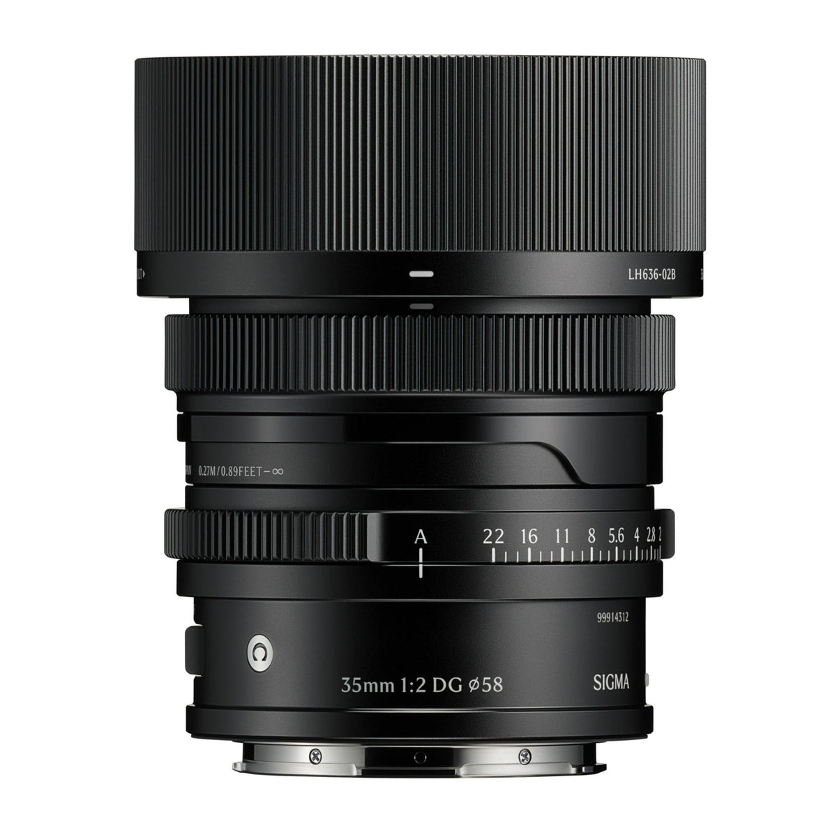 Sigma 35mm F2 DG Black Contemporary Lens for L Mount Bundle