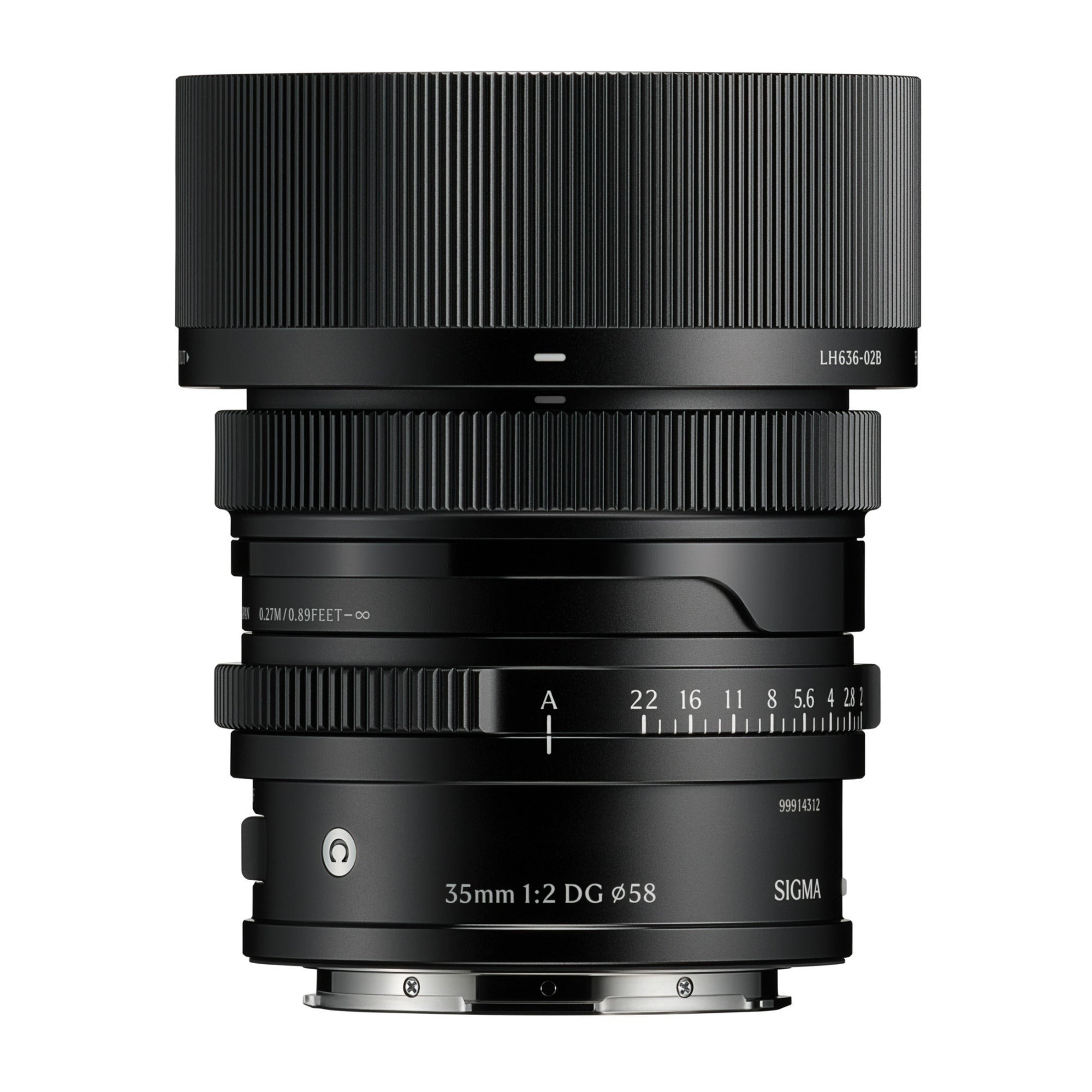 Sigma 35mm F2 DG Black Contemporary Lens for L Mount Bundle