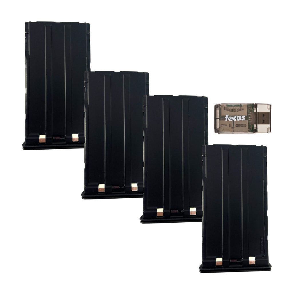 Browning Trail Cameras Rechargeable Battery Power Pack (4-Pack) Bundle