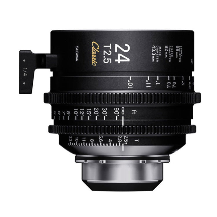 Sigma FF Classic Prime Line 10-Lens Kit (Meter Markings) with Hard Cases