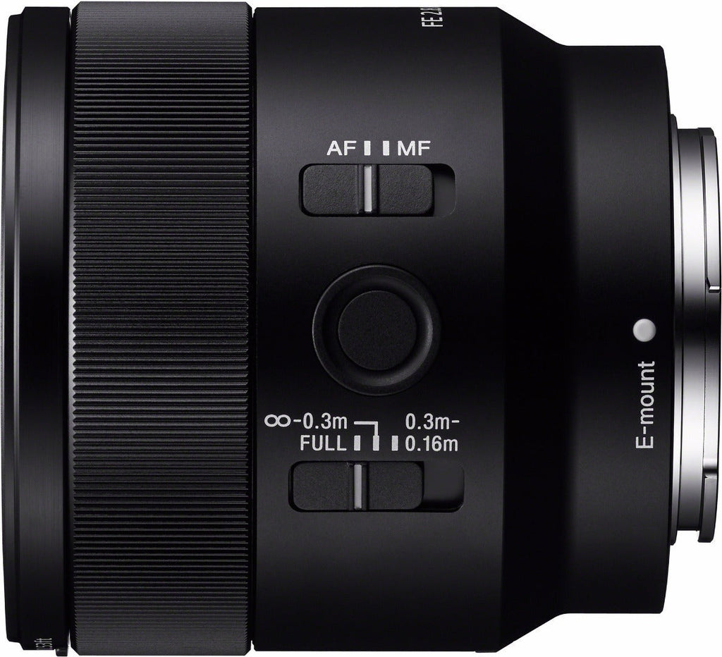 Sony SEL50M28 FE 50mm f/2.8 Macro Lens and 64GB SD Card