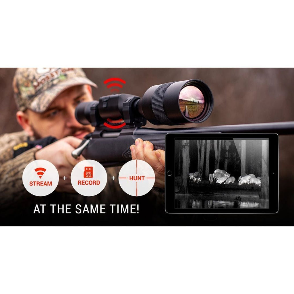 ATN ThOR 5 XD 1280x1024 4-40x 12 Micron Weather-Resistant 5th Generation Thermal Rifle Scope (Black)