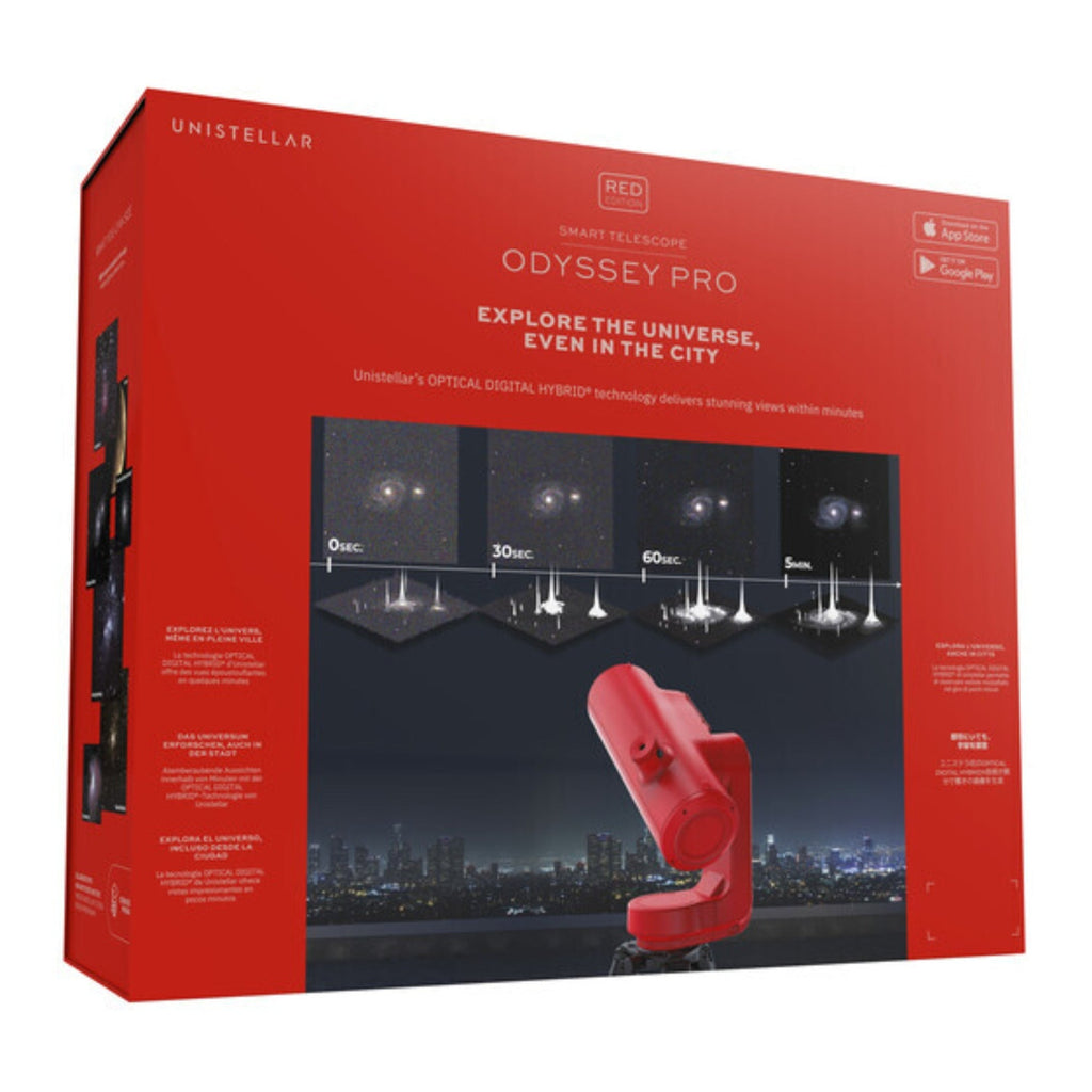 Unistellar Odyssey Pro Fully Automated Smart Telescope (Red)