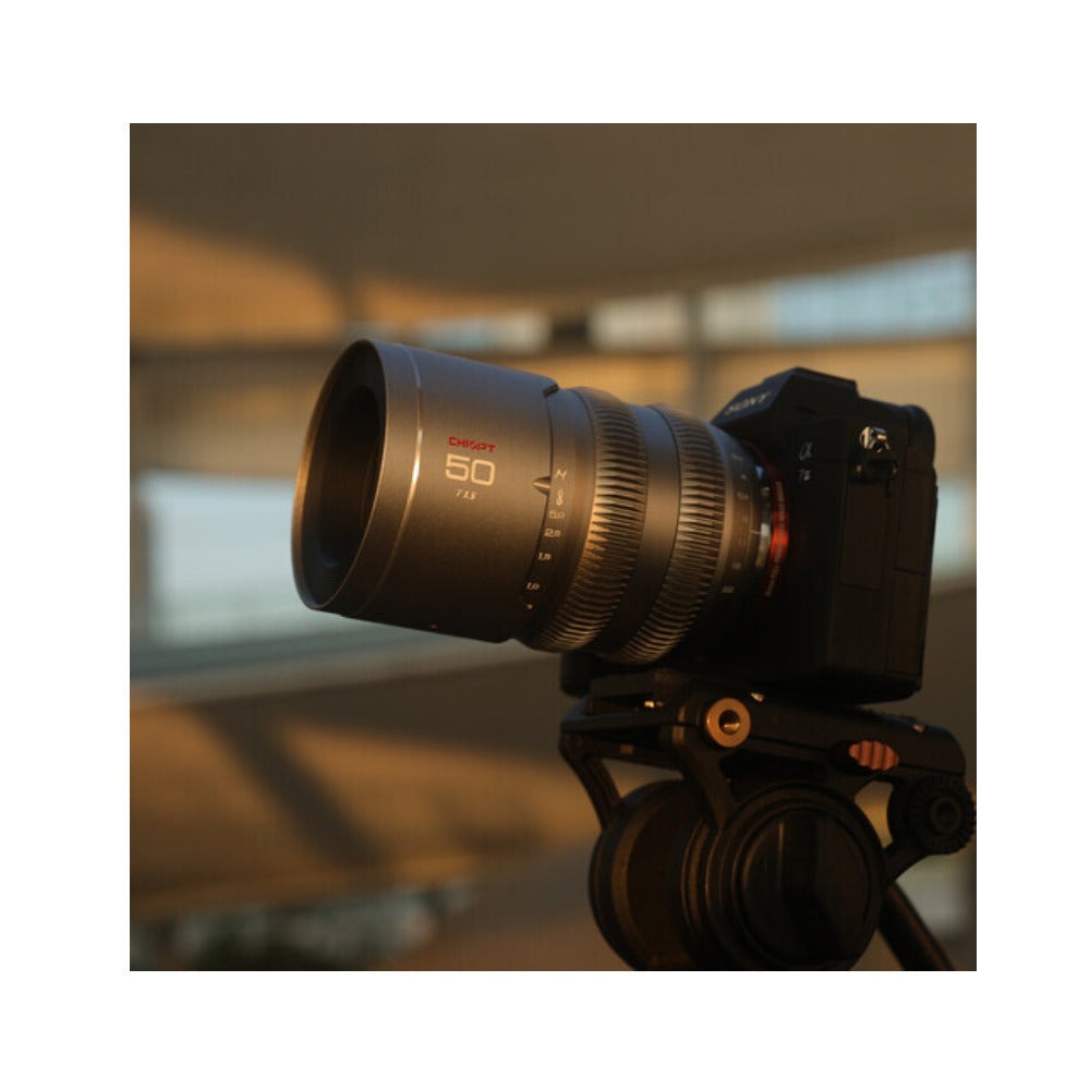 CHIOPT AURA 50mm T1.5-T22 Full-Frame Cinema Lens (Sony E)