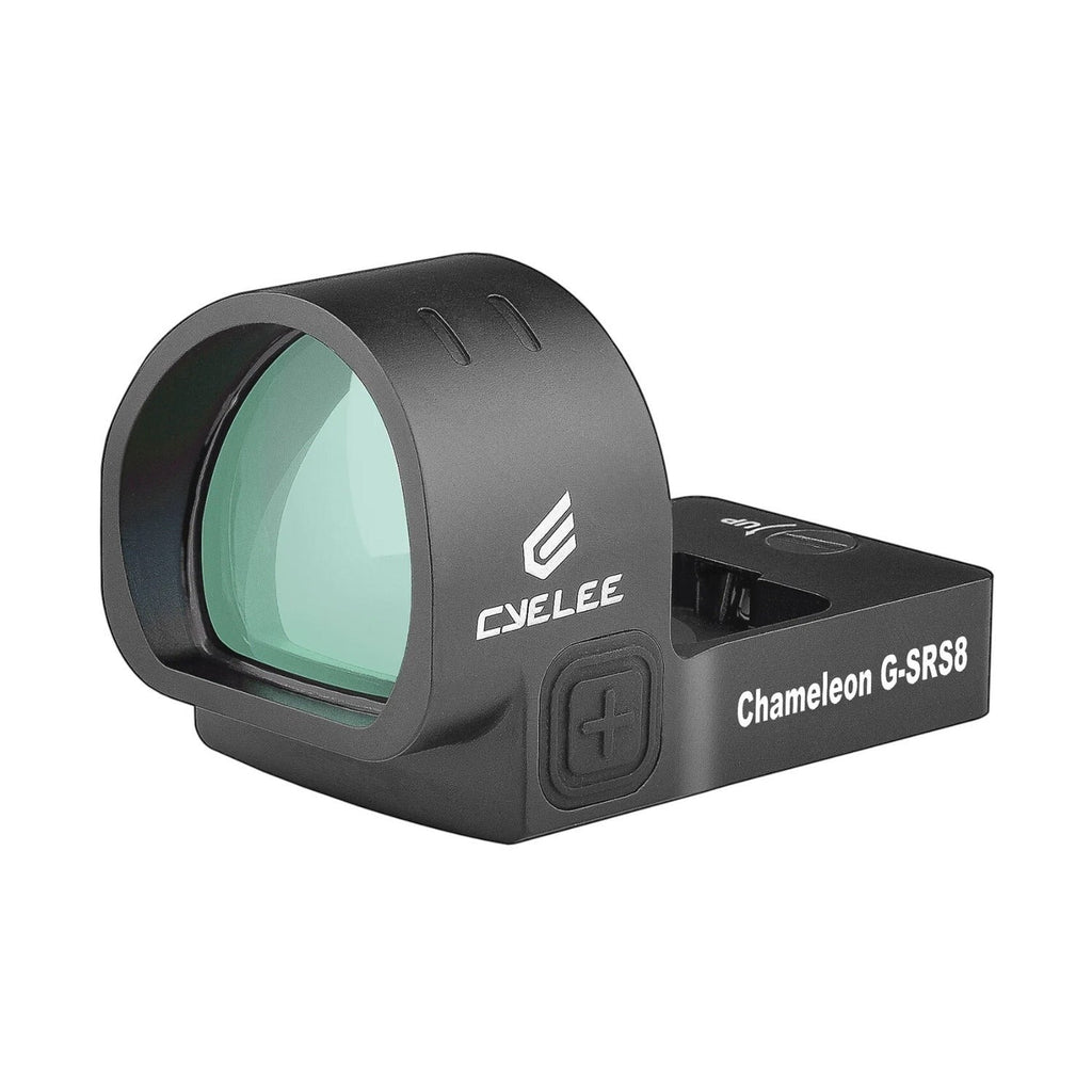 Cyelee Chameleon G-SRS8 1x 8 MOA Green Dot Sight with STIG-RS for RMR Footprints