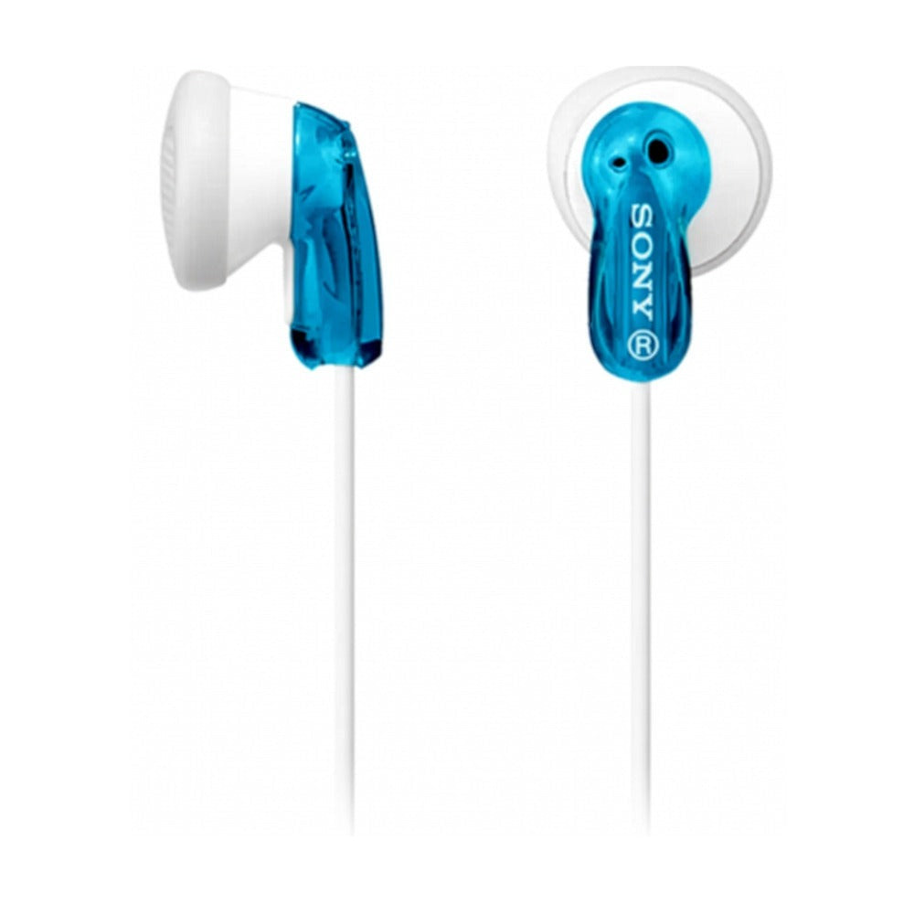 Sony MDRE9LP Wired In-Ear Earbud Headphones with Durable 3.94ft Cord (Blue)
