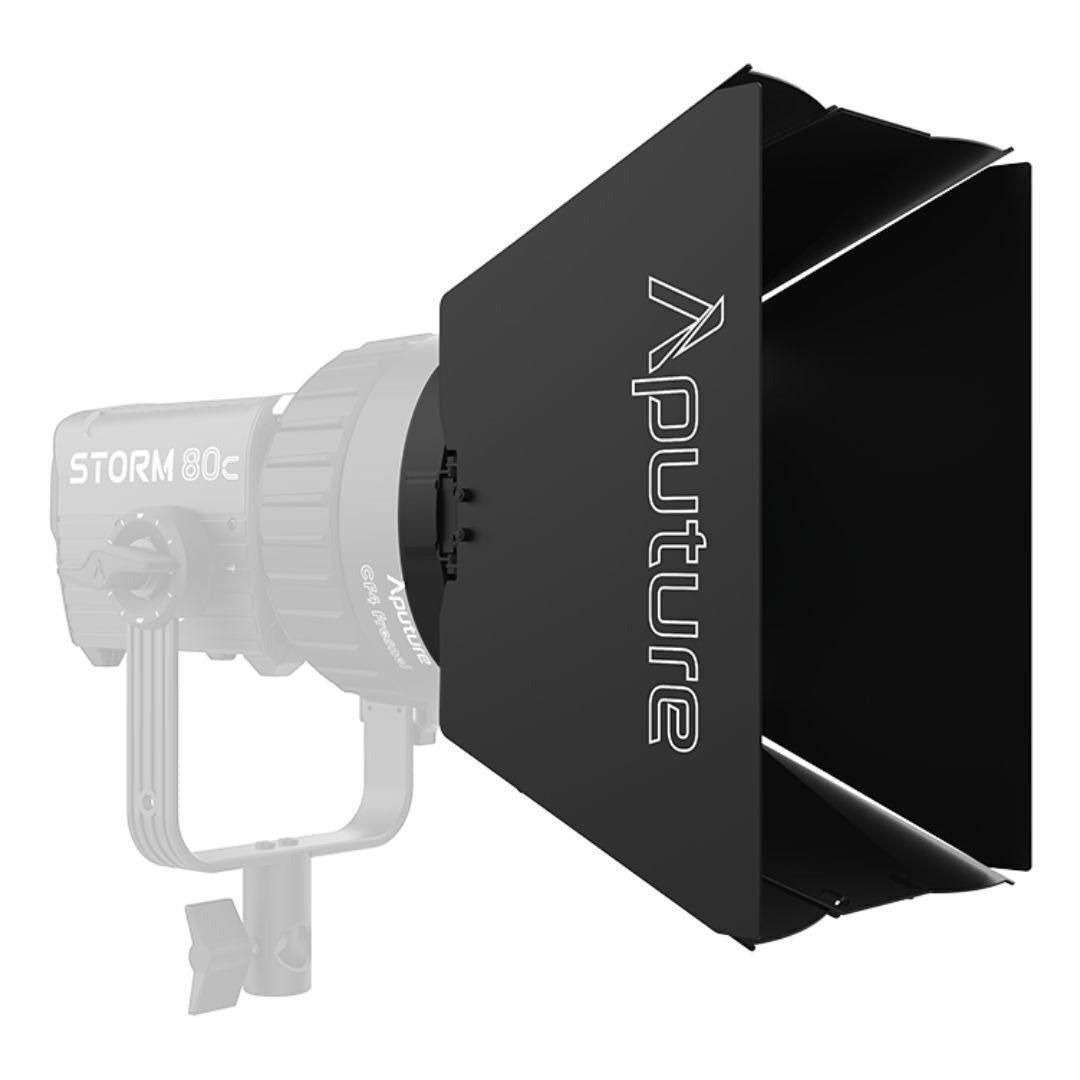 Aputure STORM 80c IP65 Weather-Resistant 80W Full-Color (Black) with Accessories