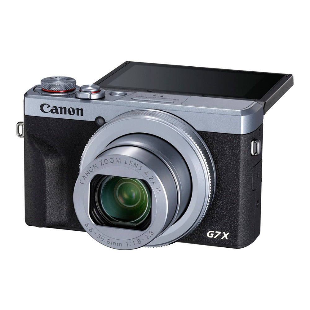 Canon PowerShot G7X Mark III Digital Camera with 4.2x Optical Zoom Lens (Silver)