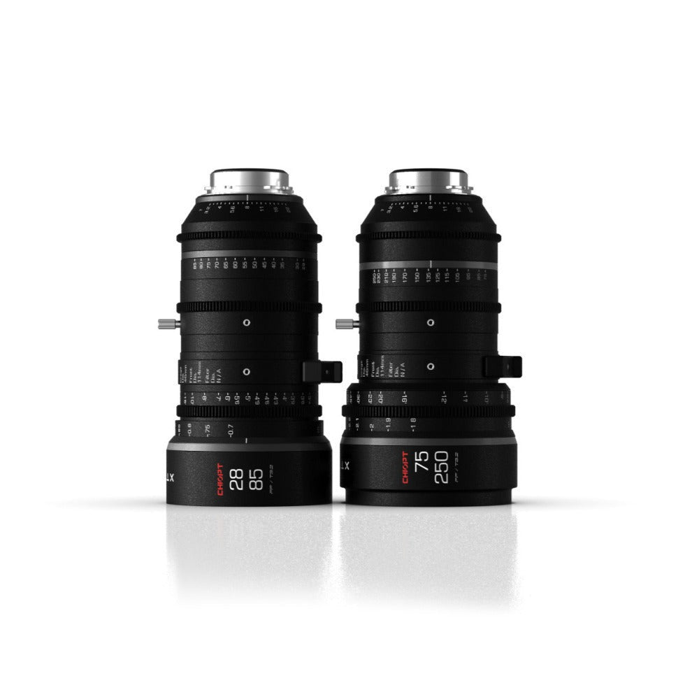 CHIOPT XTREME 28-85mm & 75-250mm T3.2 Telephoto Zoom Lens Kit (PL Mount)