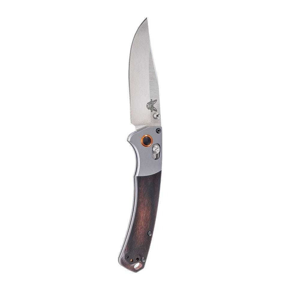 Benchmade 15085-2 Mini Crooked River Hunting Folding Knife (Pointed-Tip)