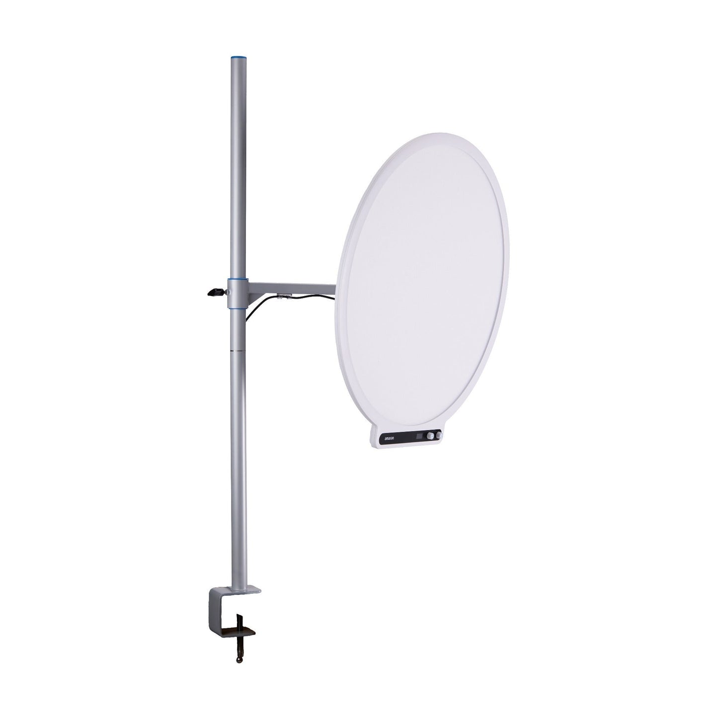 Amaran Verge Desk Clamp Stand - Silver