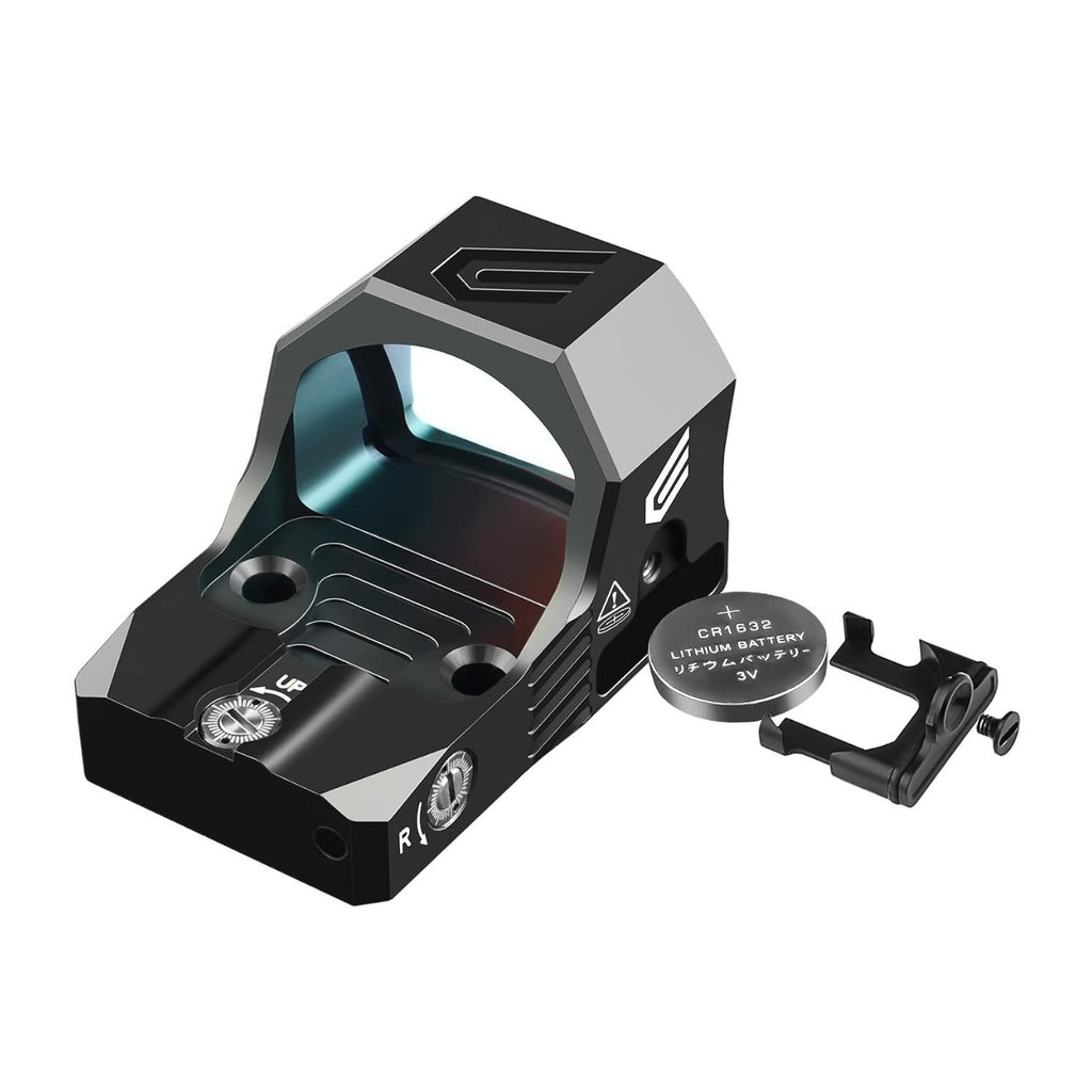 Cyelee Wolf SRS6 PRO Waterproof RMR STIG-RS Reticle 6-MOA Red Dot Sight
