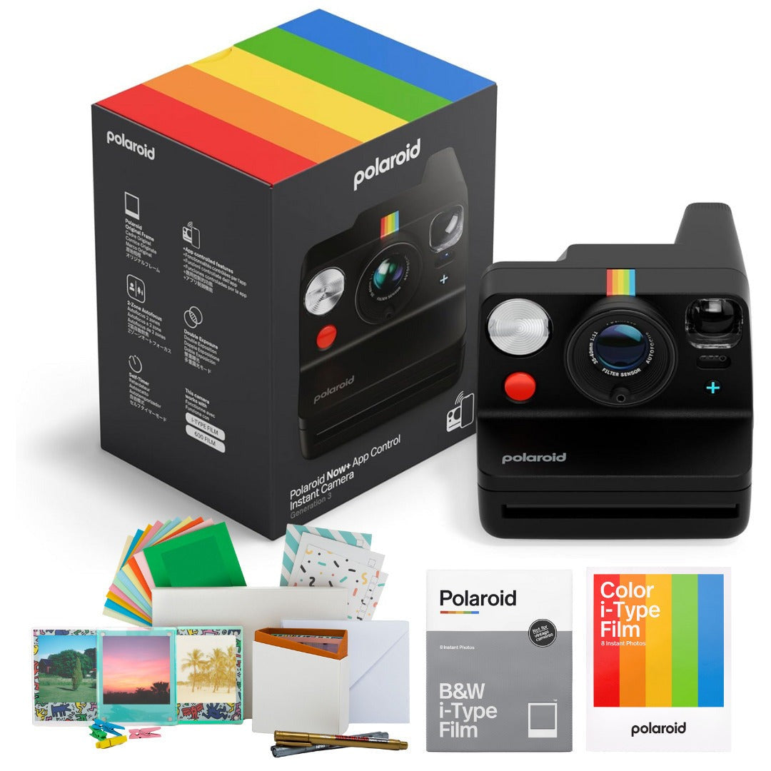 Polaroid Flip Instant Camera with Sonar Autofocus Bundle with Films