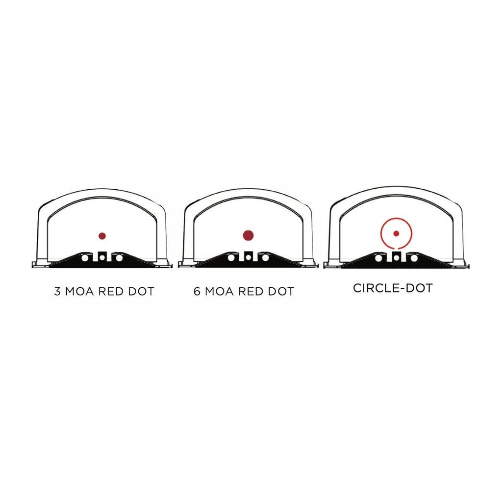 SIG SAUER ROMEO2 1x30mm Red Dot 7075 Aluminum Reflex Sight with 6 MOA Reticle