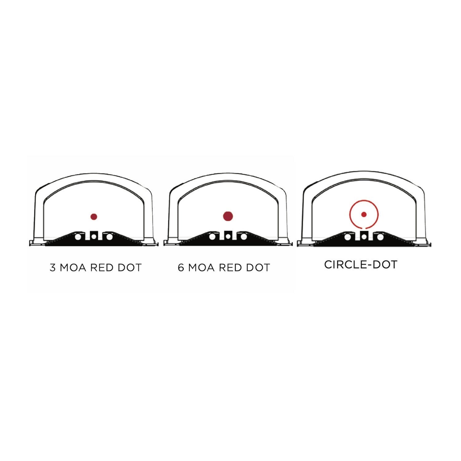 SIG SAUER ROMEO2 1x30mm Red Dot 7075 Aluminum Reflex Sight with 6 MOA Reticle