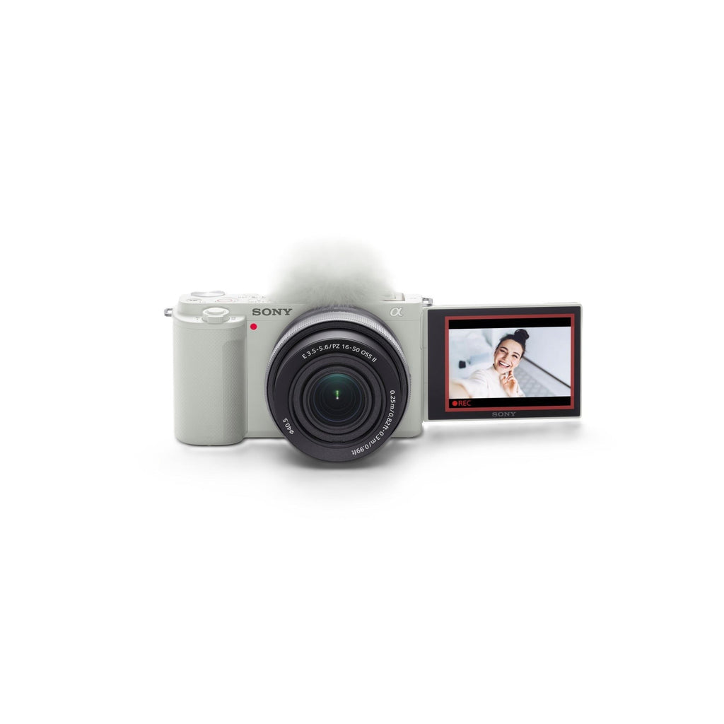Sony ZV-E10 Mirrorless Camera with E PZ 16-50mm F3.5-5.6 OSS II Lens (White) (Used)