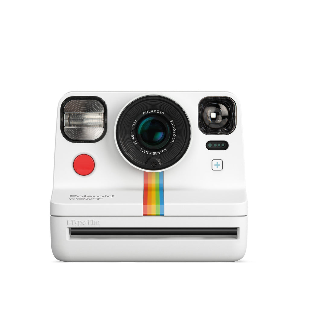 Polaroid NOW+ Instant Film Camera Camera (White) with B&W Film and Film Kit