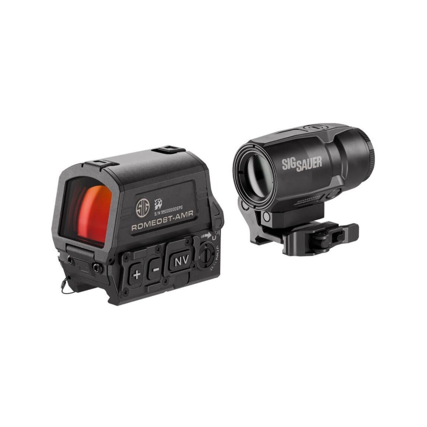 SIG SAUER ROMEO8T-AMR 1x40mm Red Dot Sight & JULIET3T-AMR 3x22mm Magnifier Combo