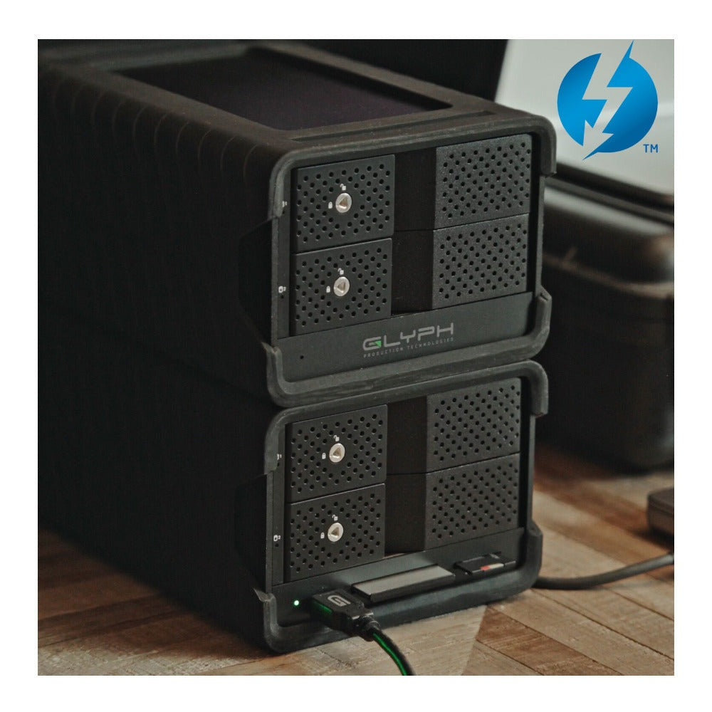 Glyph Technologies Blackbox PRO RAID 32TB 2-Bay Thunderbolt 3 RAID Array w/Hub