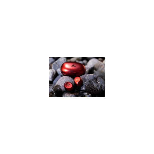 Ausounds True Wireless Hybrid Active Noise Cancelling Earbuds (Red)