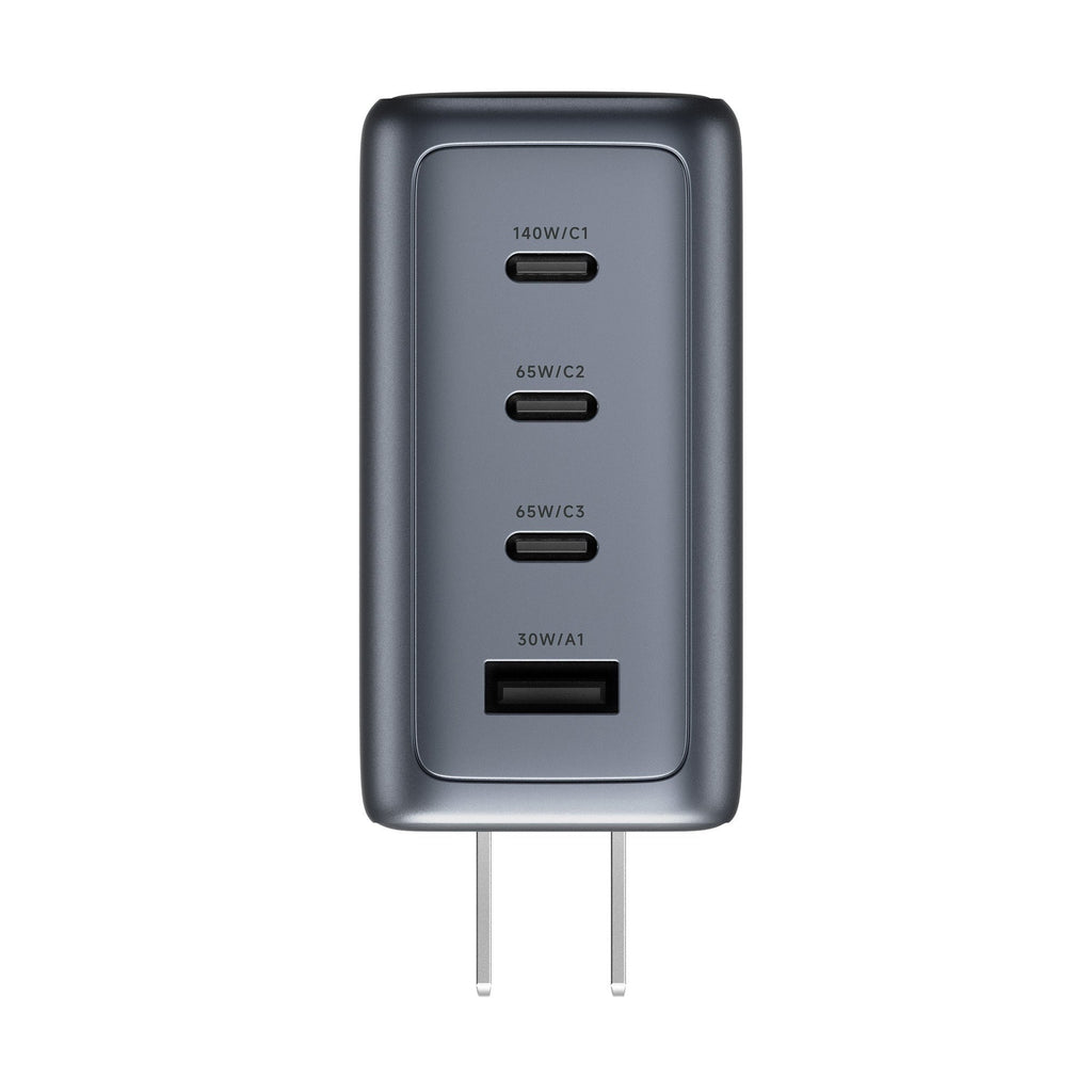 ReelCharge 140W Smart Wall Charger (Gray)
