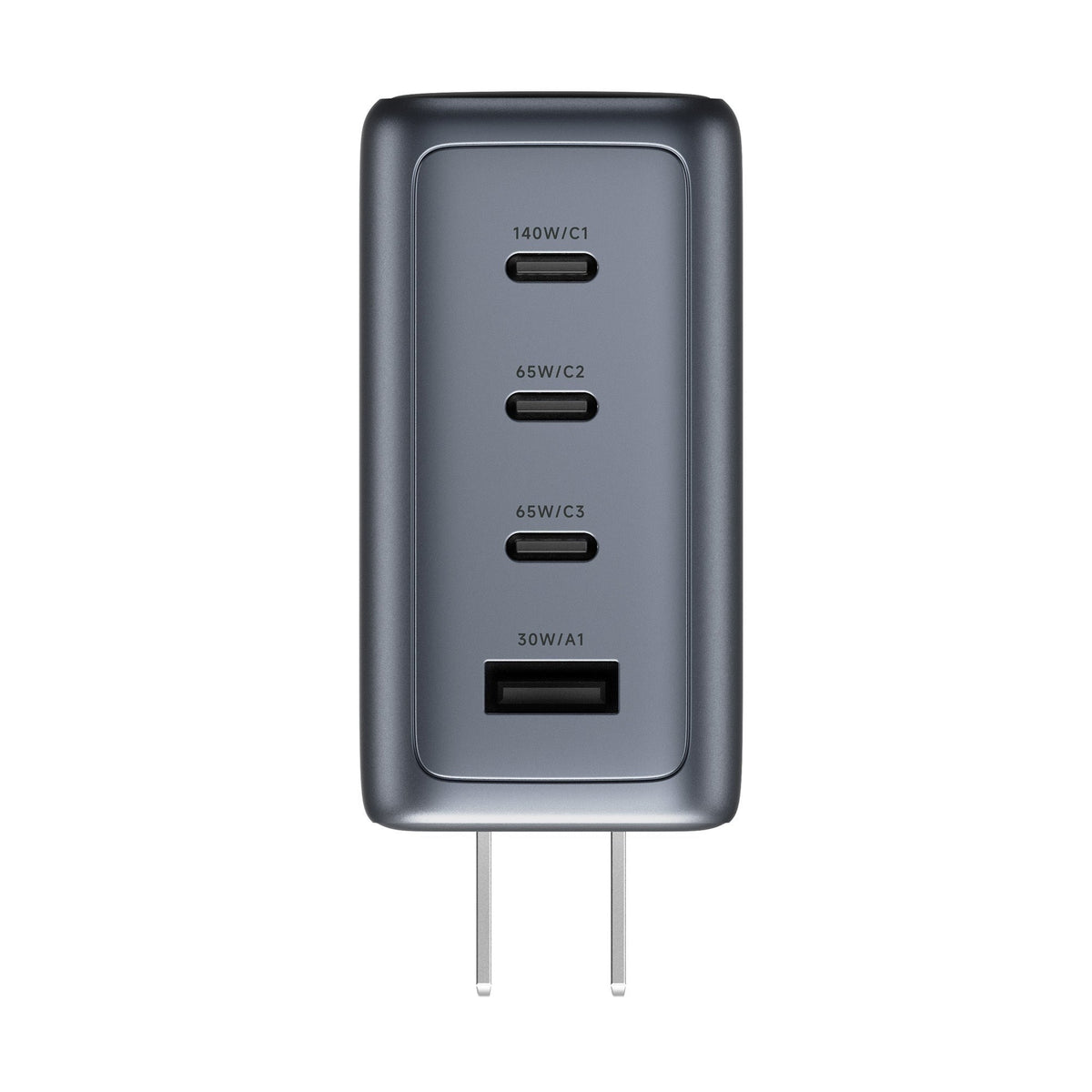 ReelCharge 140W Smart Wall Charger (Gray)