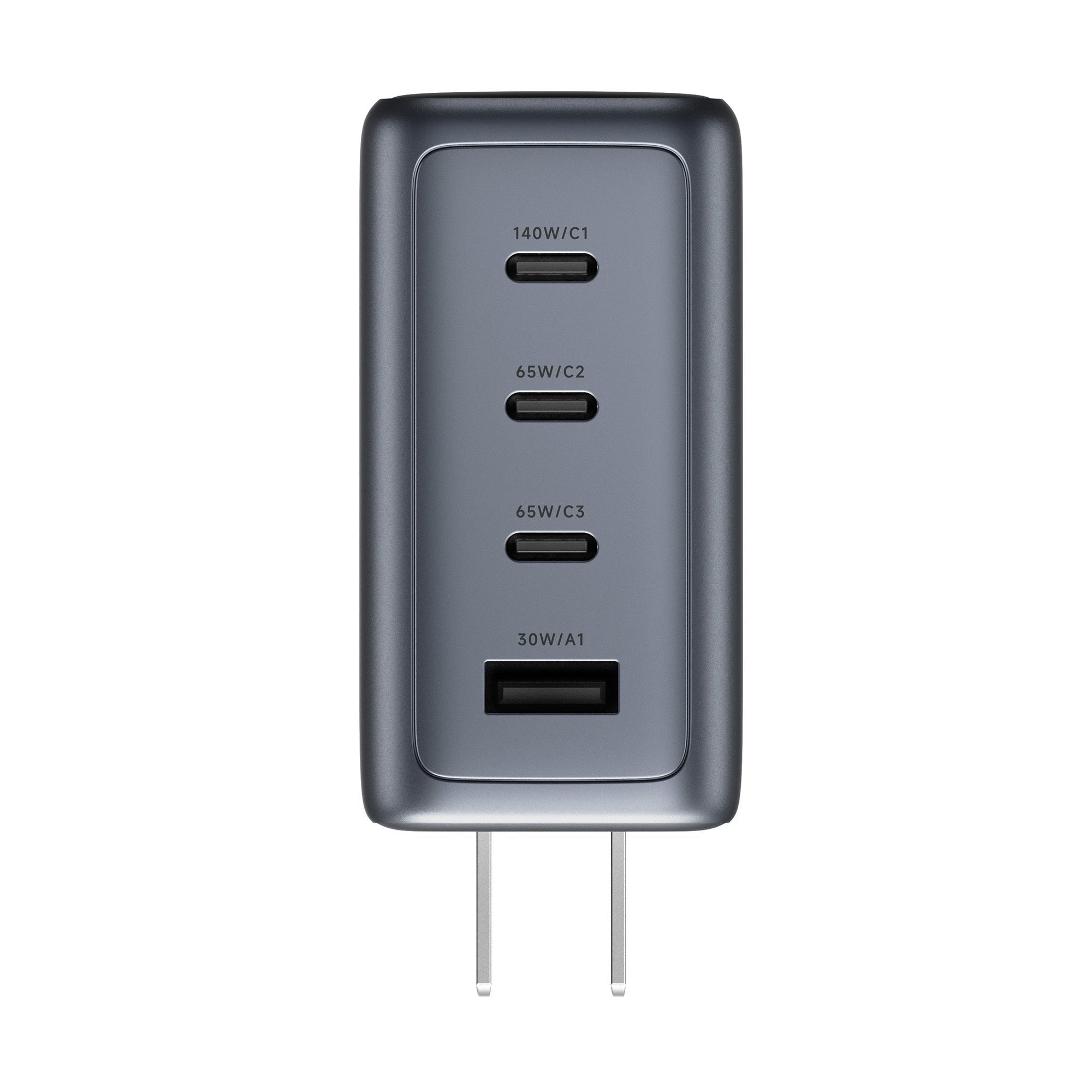 ReelCharge 140W Smart Wall Charger (Gray)
