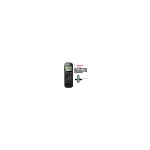 Sony ICD-PX470 Stereo Digital Voice Recorder with Built-In USB Bundle