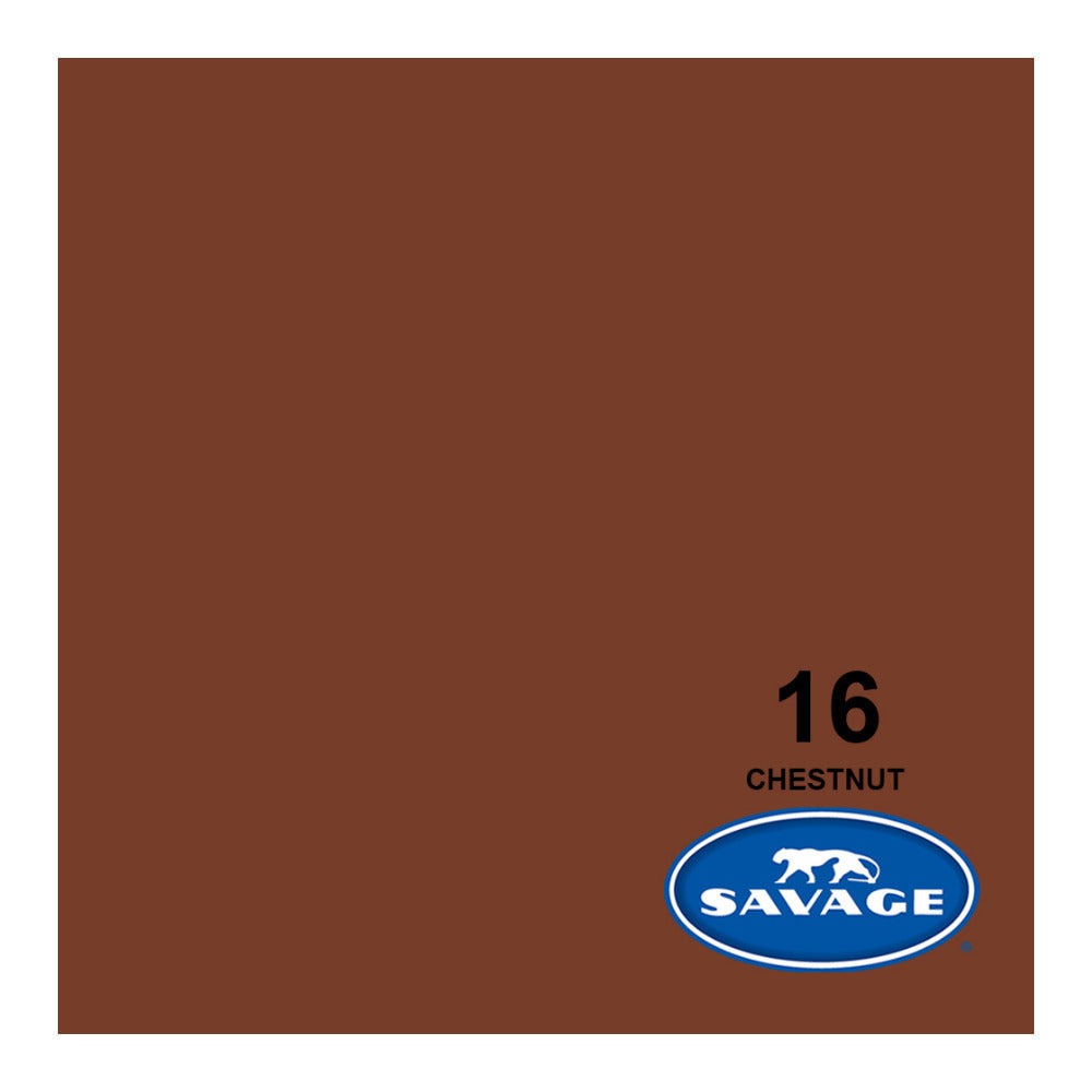 Savage Widetone 107 Inch x 36 Feet Seamless Background Paper (Chestnut)