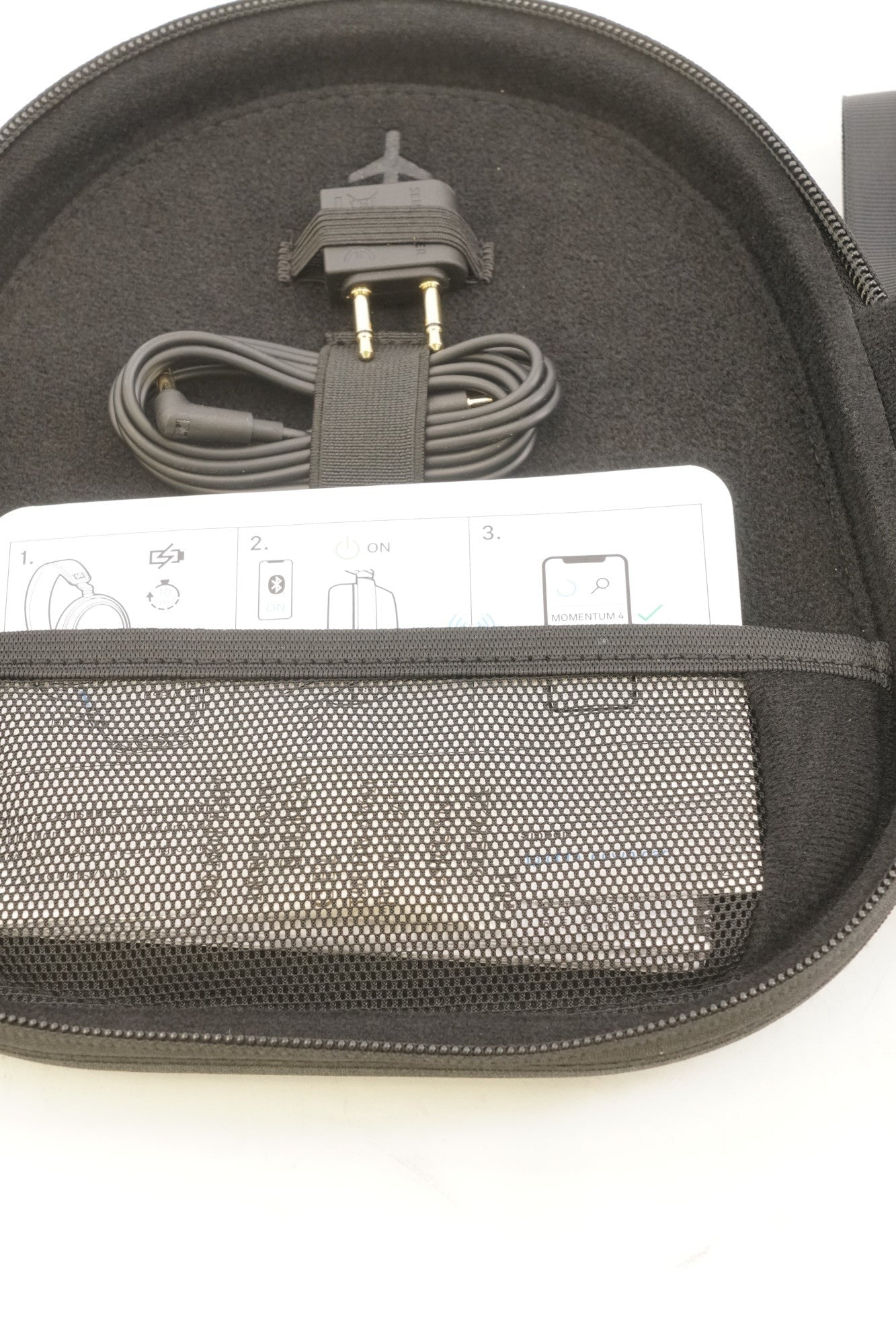 Sennheiser MOMENTUM 4 Noise-Canceling Wireless Over-Ear Headphones (Black) (Used)