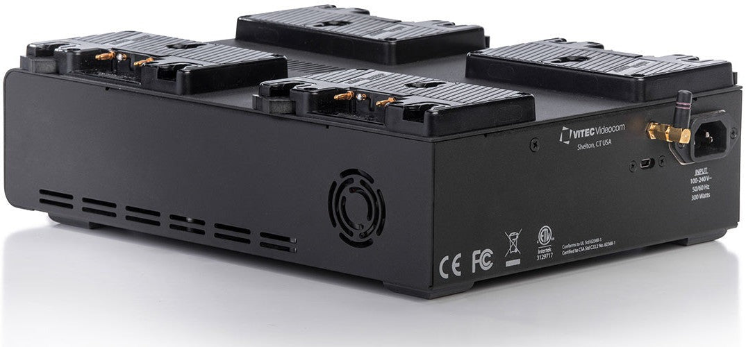 Anton Bauer LP4 Quad Gold-Mount Battery Charger