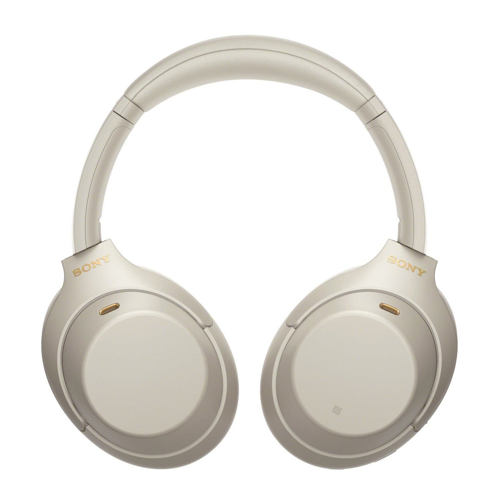 Sony WH-1000XM4 Wireless Noise Canceling Headphones (Silver) Bundle with Finder