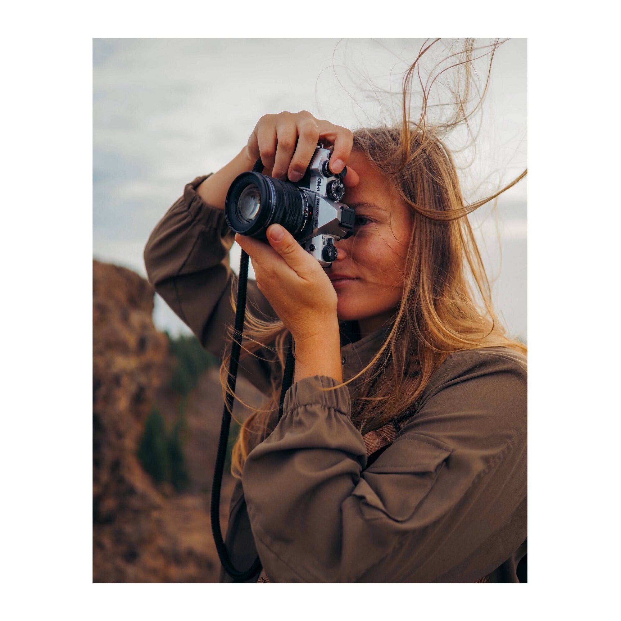 OM SYSTEM OM-5 Mark II Mirrorless Camera with 12-45mm f/4 PRO Lens (Silver)