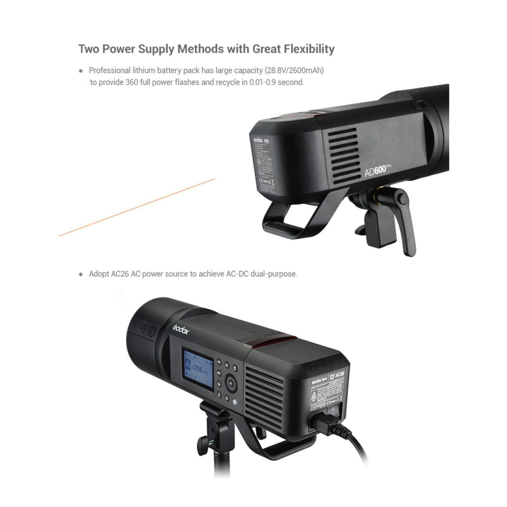 Godox Witstro AD600 Pro 600Ws TTL All-in-One Outdoor Flash