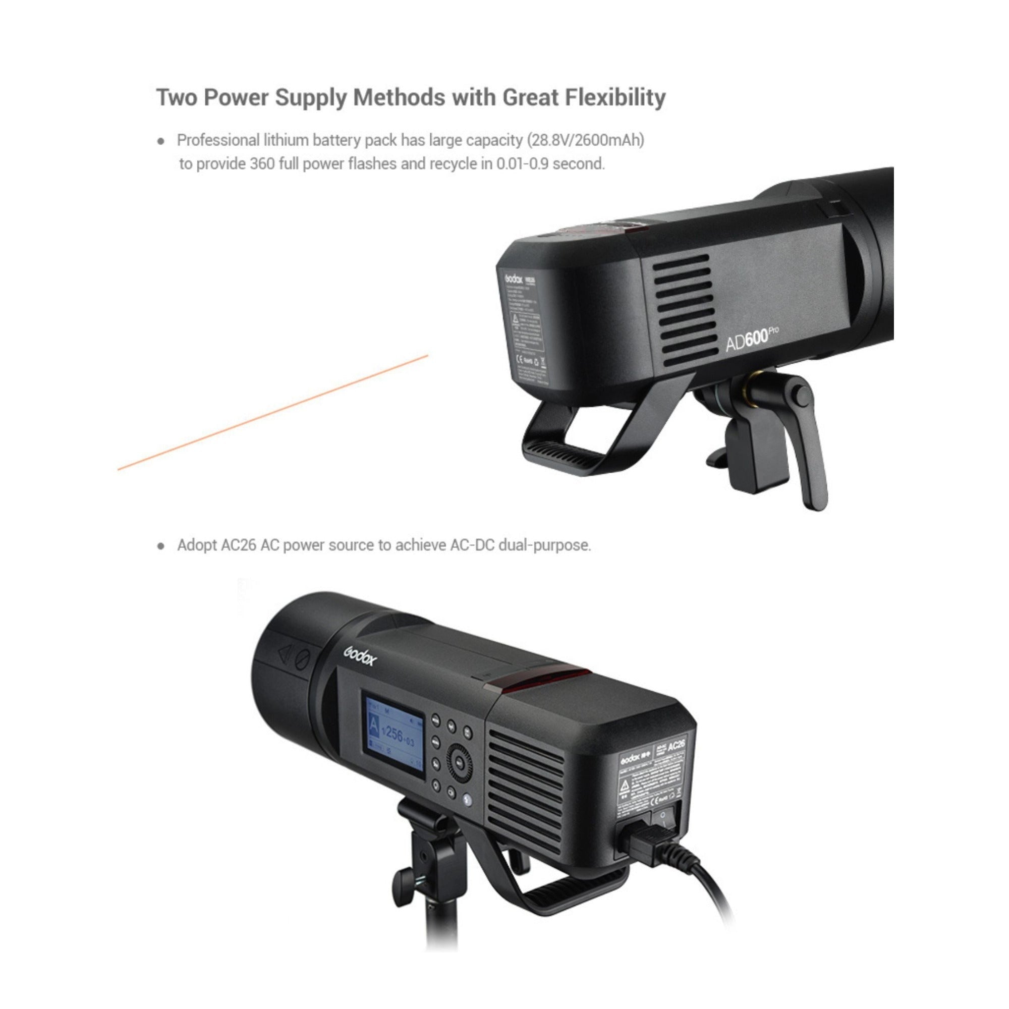 Godox Witstro AD600 Pro 600Ws TTL All-in-One Outdoor Flash