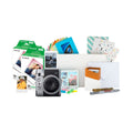 Fujifilm Instax Mini 99 Silver Analog Instant Camera Bundle with 40-Pack Film and Acccessories Kit