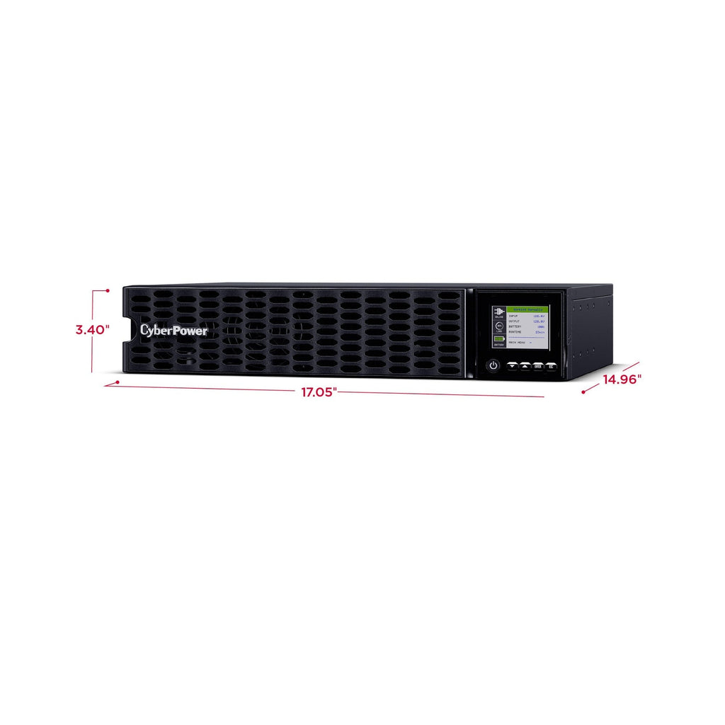 CyberPower OL1K5RTHD Smart App Online Rack/Tower UPS - 1500VA/1350W