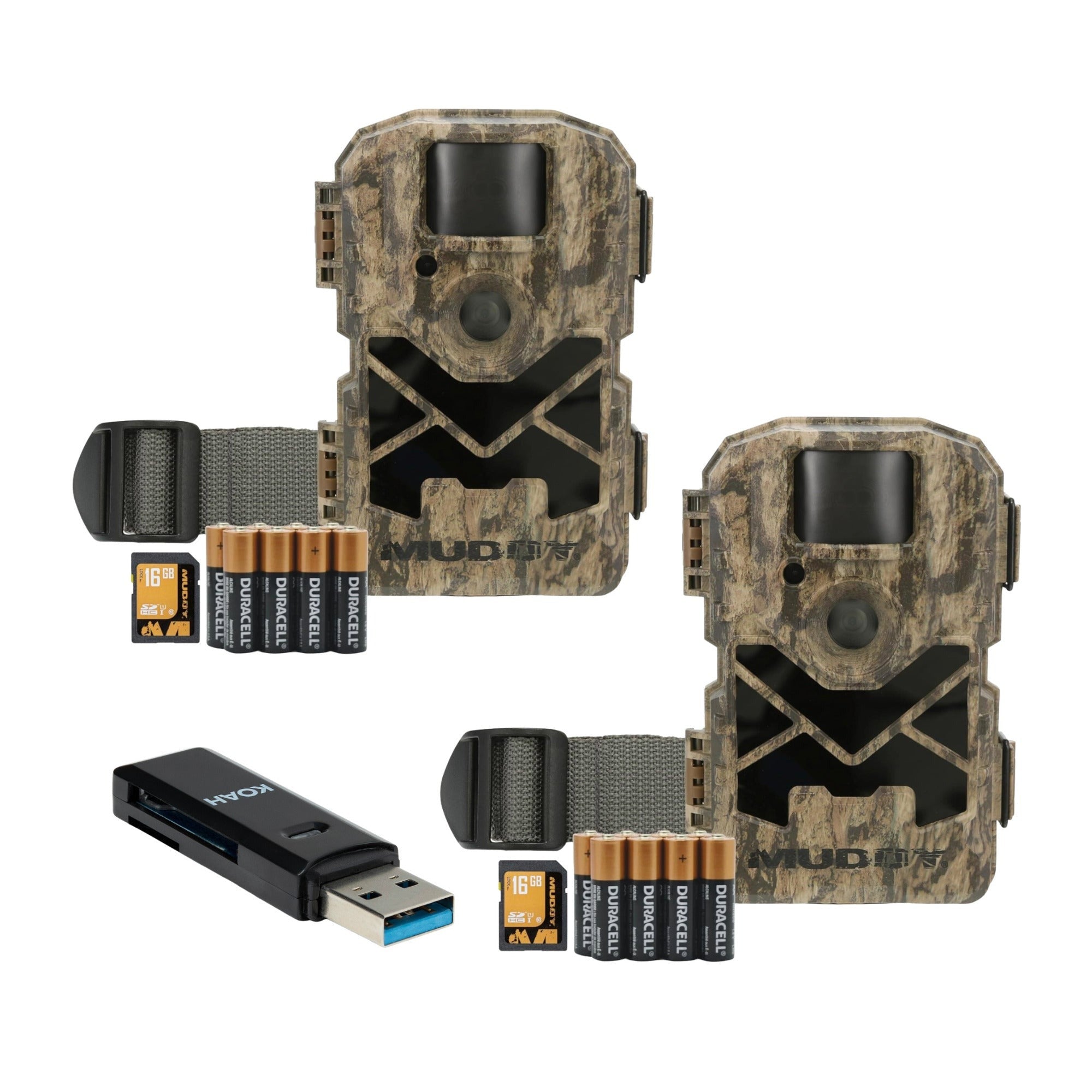 Muddy Pro Cam 28 Trail Camera Combo with Batteries, SD Card, and Card Reader