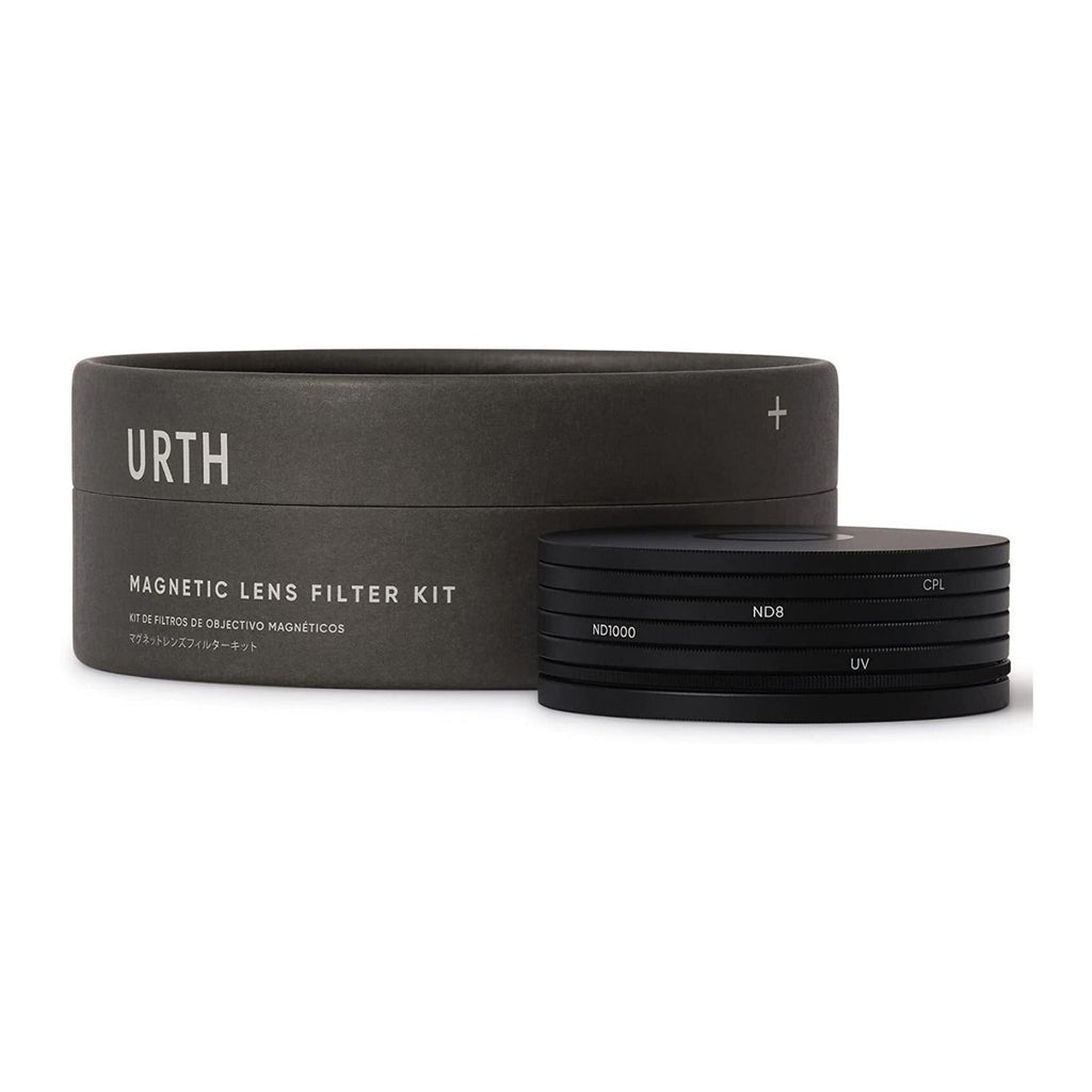 Urth 77mm Magnetic Essentials Nano Coating UV, CPL Polarizing, ND8, and ND1000 Filter Plus+ Kit