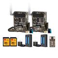Yellowstone Y2 Cellular Trail Camera with Battery Pack and Card Reader Bundle