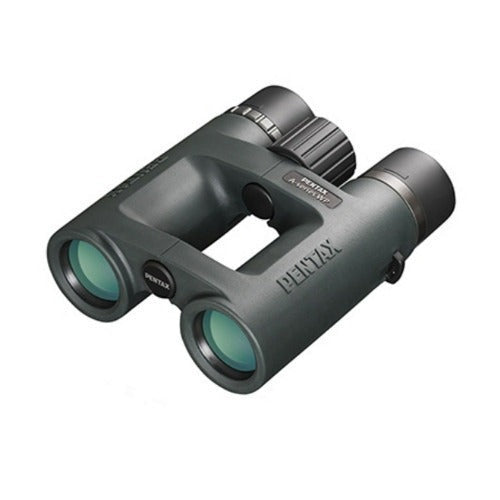 Pentax A-Series AD 9x32mm Roof Prism WP Binocular with Binocular Harness Bundle
