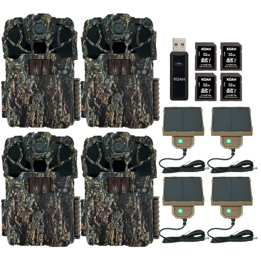 Browning Trail Camera Spec Ops Elite HP5 Ultra with Solar Pack and Accs. Bundle