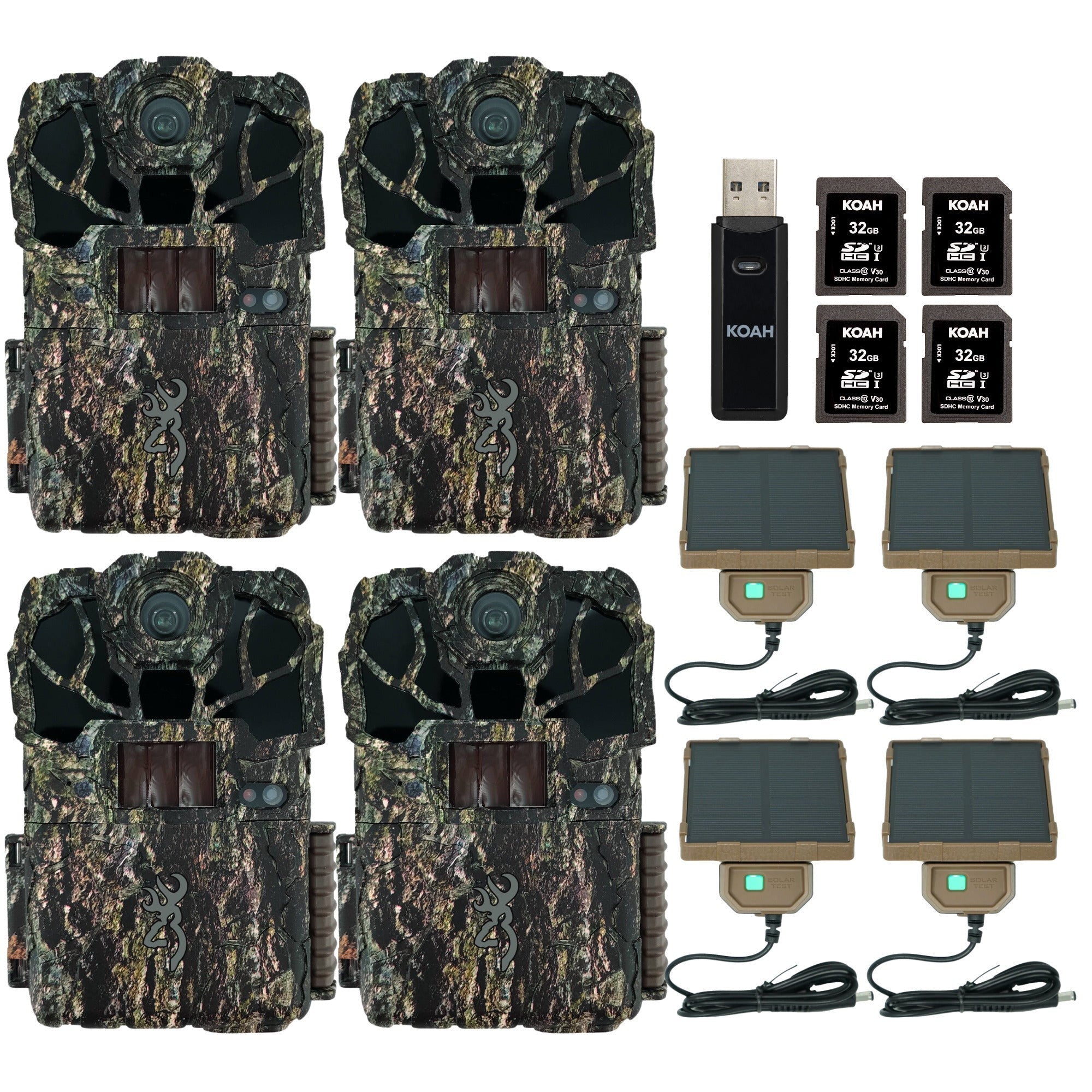 Browning Trail Camera Spec Ops Elite HP5 Ultra with Solar Pack and Accs. Bundle