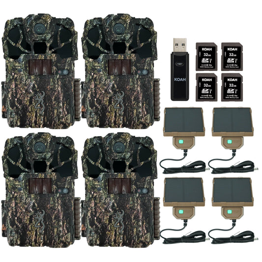 Browning Trail Camera Spec Ops Elite HP5 Ultra with Solar Pack and Accs. Bundle